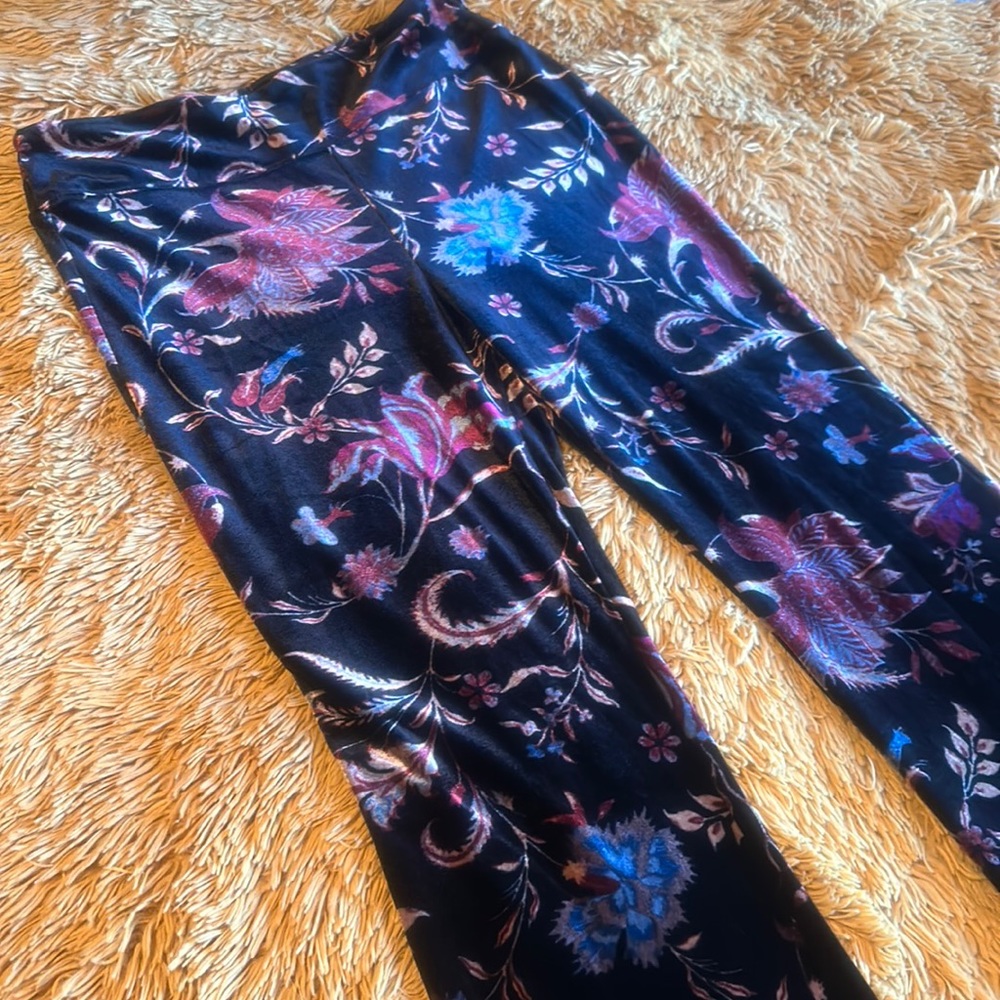Velvety bell bottoms